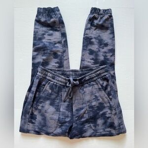 Athleta Farallon Printed Jogger Medieval Violet size 0